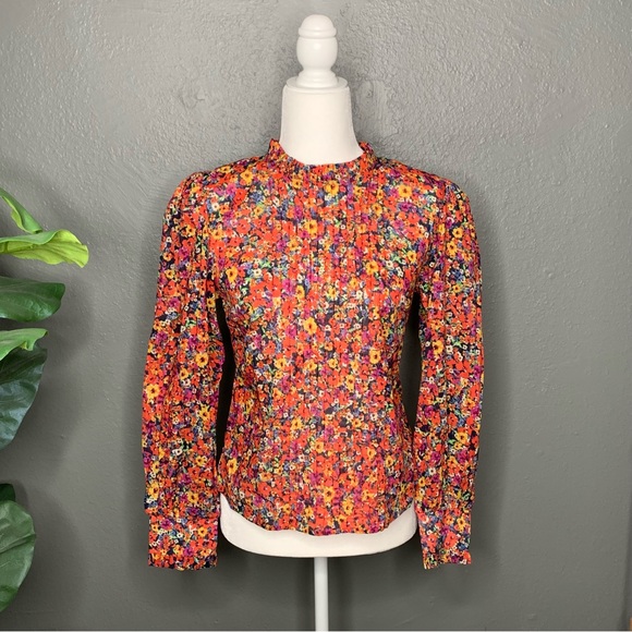 Poppy Perfection Floral Blouse - Picture 1 of 16